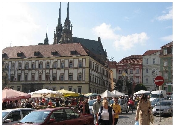 Ditrichštejnský palác, Zelný trh v Brně